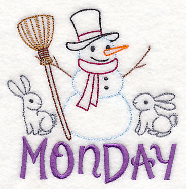 Monday Snowman (Vintage)