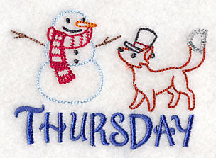 Thursday Snowman (Vintage)