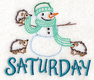 Saturday Snowman (Vintage)