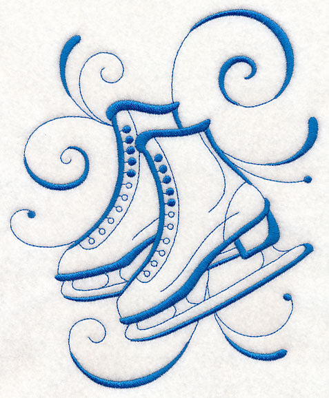 Inky Ice Skates