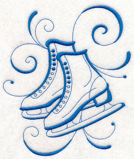 Inky Ice Skates