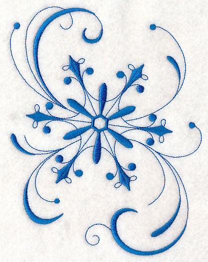 Inky Snowflake