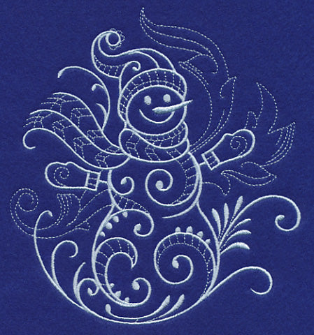 Snowman Storm Filigree