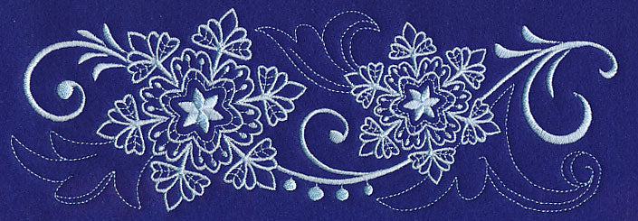 Snowstorm Border Filigree