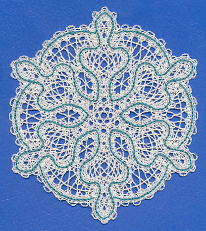 Snowflake Serenity (Battenburg Lace)