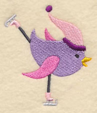 Frosty Feathers Bird 4