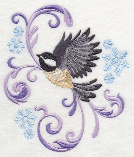 Flying Chickadee Flourish