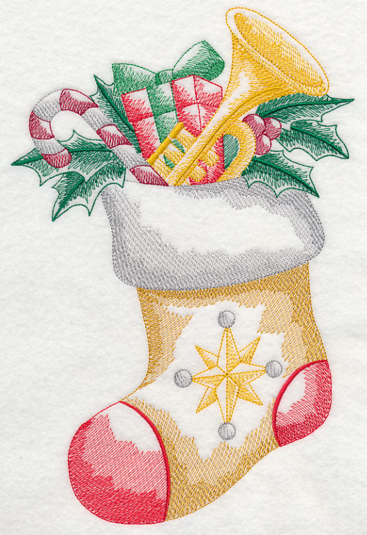 Christmas Stocking (Toile)