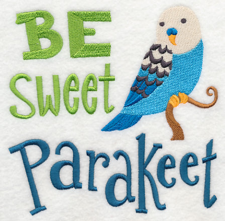 Be Sweet Parakeet