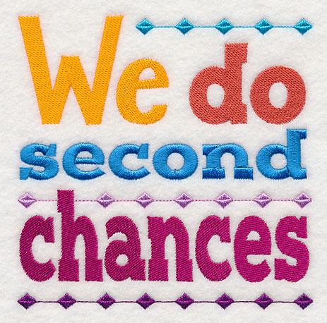 We Do Second Chances