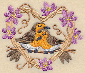 European Robin Love Nest