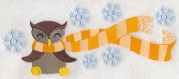 Wrapped Up In Winter Owl