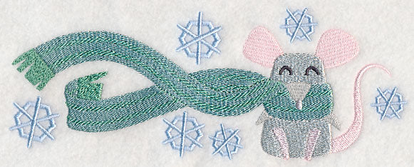 Wrapped Up In Winter Mouse