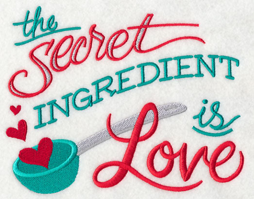 Secret Ingredient Is Love