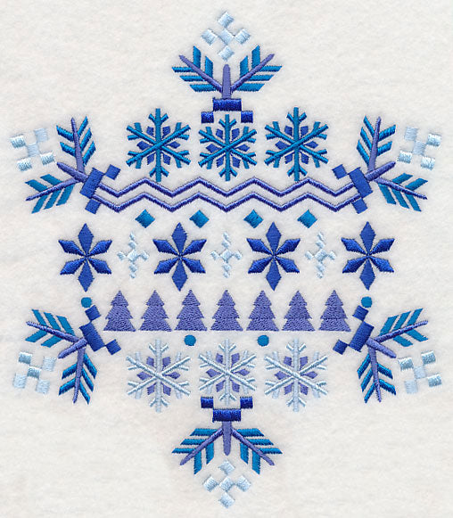 Nordic Winter Snowflake