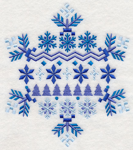 Nordic Winter Snowflake