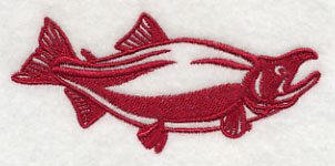 Cool Silhouette Salmon