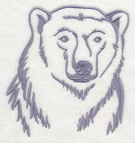 Cool Silhouette Polar Bear