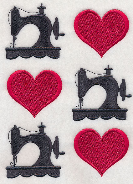 We Heart Sewing Collage