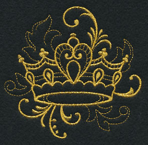 Queen's Crown Filigree (Goldwork)