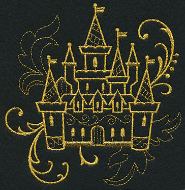 Castle Filigree (Goldwork)