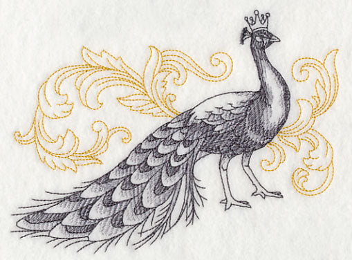 Peacock in Crown