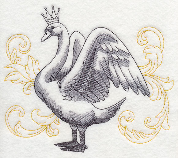 Swan In Crown