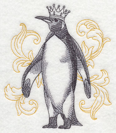 Penguin In Crown