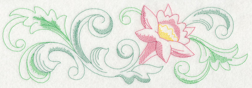 Flutter and Flourish Border (Vintage)