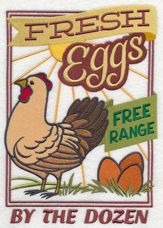 Fresh Eggs By The Dozen