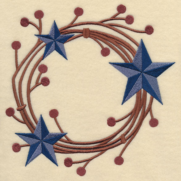 Barn Star Wreath