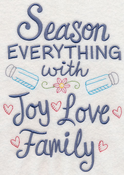 Season Everything With Joy Love Family