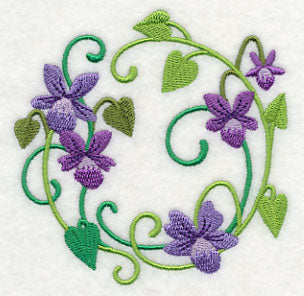 Violet Wreath