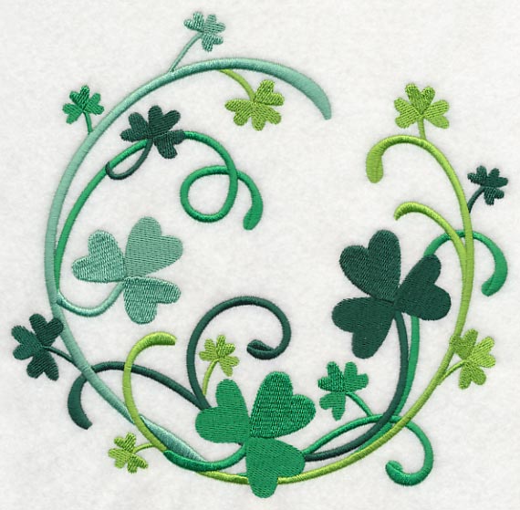 Shamrock Wreath