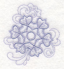 Doodle Snowflake 1
