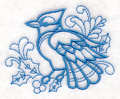 Doodle Blue Jay