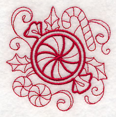 Doodle Peppermint Candy