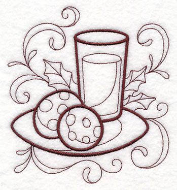 Doodle Milk and Cookies