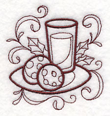 Doodle Milk and Cookies