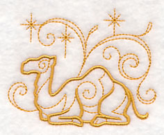 Doodle Nativity Camel