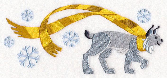 Wrapped Up in Winter Lynx