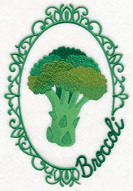 Vegetable Cameo - Broccoli