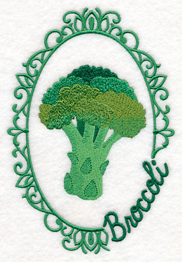 Vegetable Cameo - Broccoli