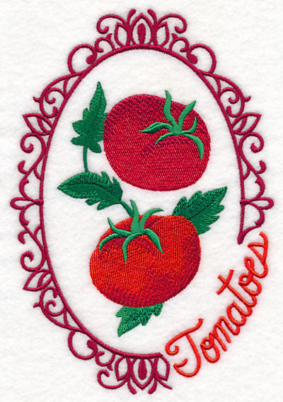 Vegetable Cameo - Tomatoes