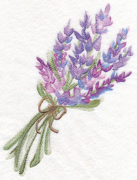 Lavender Bouquet in Watercolor