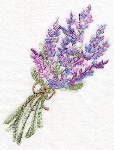 Lavender Bouquet in Watercolor