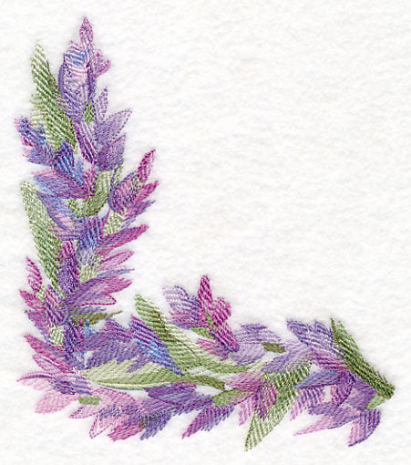 Lavender Corner in Watercolor