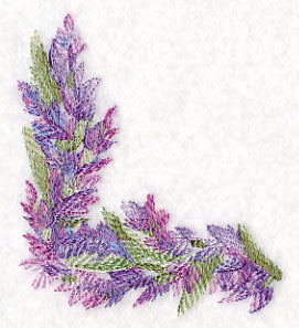 Lavender Corner in Watercolor