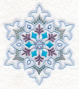 Snowflake with Flair 3