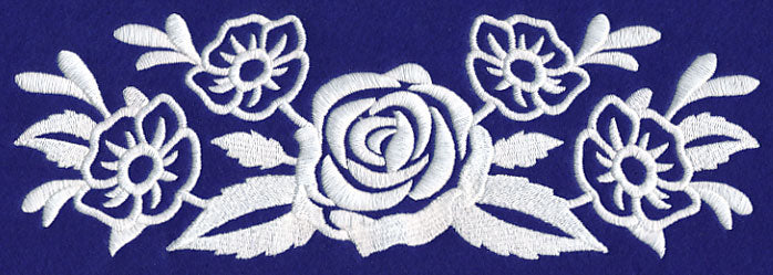 French Boutique Border (Whitework)